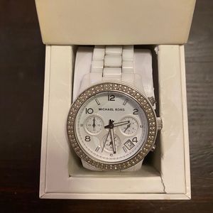 Michael Kors MK5188 Women's White Dial Watch